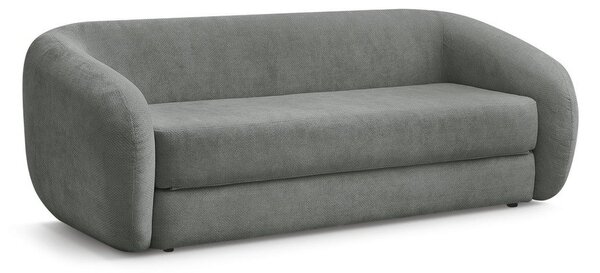 Tmavosivá ženilková rozkladacia pohovka 228 cm Neyo – Bobochic Paris