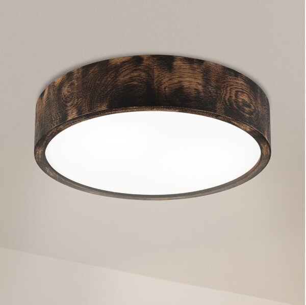 Brilagi - LED Stropné svietidlo CARVALHO SMOKEY LED/36W/230V dub pr. 37,5 cm