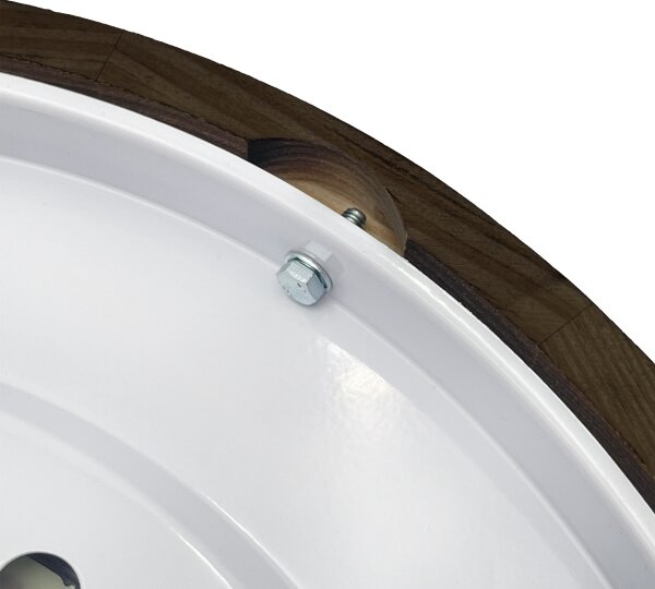 Brilagi - LED stropné svietidlo CARVALHO SMOKEY LED/36W/230V dub priemer 47,5 cm