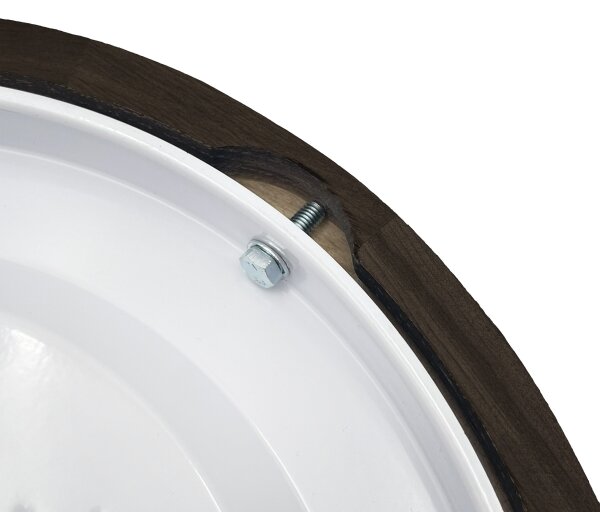 Brilagi - LED Stropné svietidlo CARVALHO SMOKEY LED/20W/230V dub pr. 27,5 cm