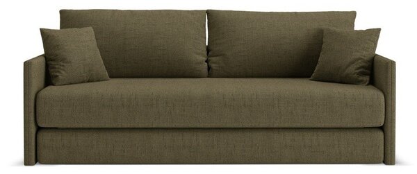 Zelená ženilková rozkladacia pohovka 209 cm Shannon – Cosmopolitan Design