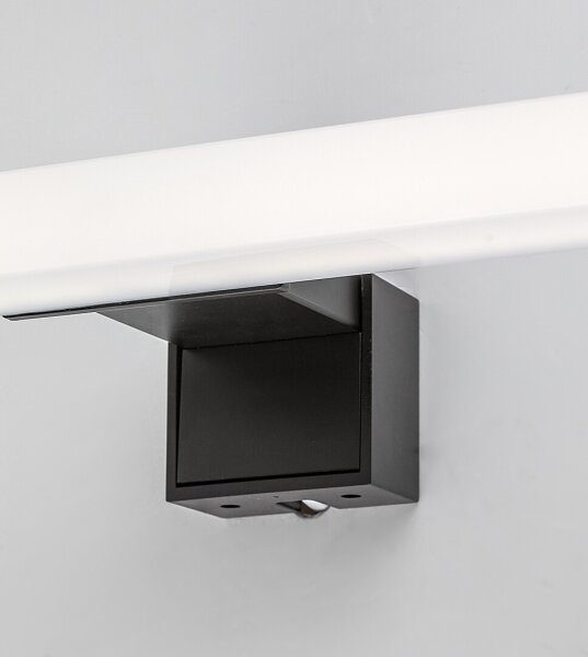 Rabalux 75052 - LED kúpeľňové osvetlenie zrkadla OLIRO LED/9W/230V IP44 60 cm čierna