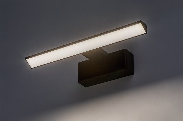 Rabalux 75024 - LED osvetlenie zrkadla do kúpeľne LORIC LED/6W/230V IP44 30 cm čierne