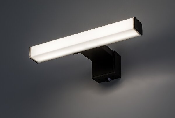 Rabalux 75050 - LED osvetlenie kúpeľňového zrkadla OLIRO LED/4W/230V IP44 20 cm čierne