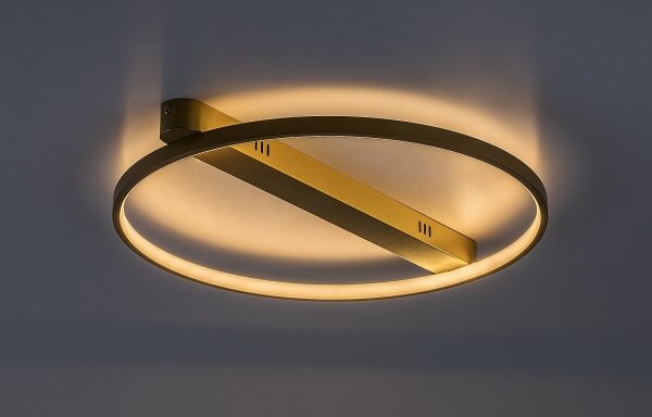Rabalux 71347 - LED stropné svietidlo BELIZA LED/45W/230V 3000K 50x55 cm zlaté