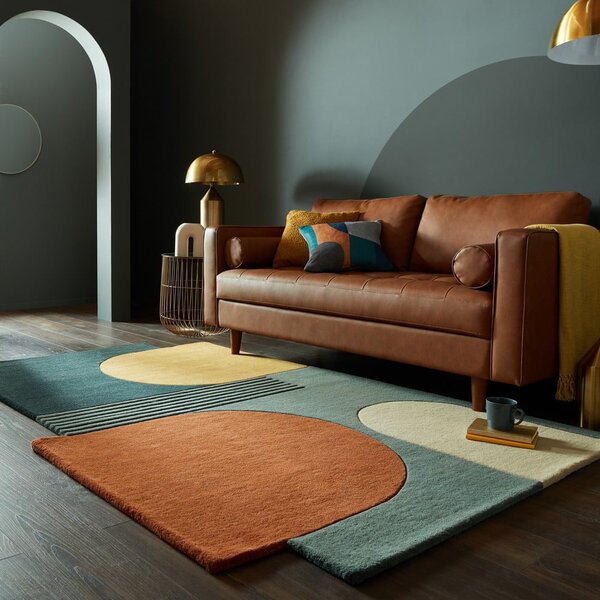 Ručne tkaný vlnený koberec 120x180 cm Lozenge – Flair Rugs