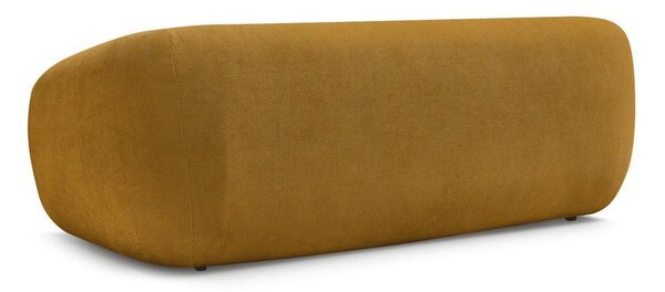 Ženilková rozkladacia pohovka v horčicovej farbe 228 cm Neyo – Bobochic Paris