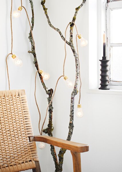 Svetelná reťaz Filament Stars – 7 žiaroviek