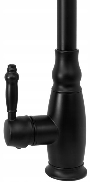 Gamma Retro, stojanková drezová batéria, čierna matná, GMA-BROKWW-BK
