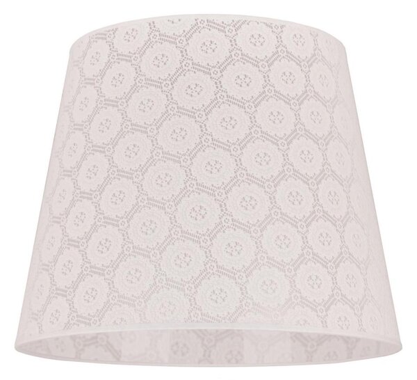Duolla - Tienidlo k stojací lampě CLASSIC L E27 pr. 38 cm biela