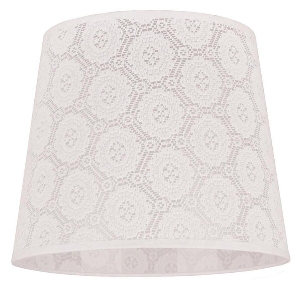Duolla - Tienidlo k stolný lampě CLASSIC M E27 pr. 24 cm biela