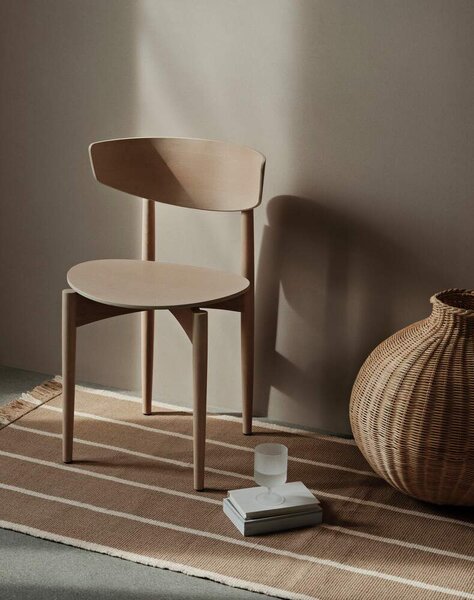 Ferm Living Sada 2 ks pohárov na víno Ripple, frosted