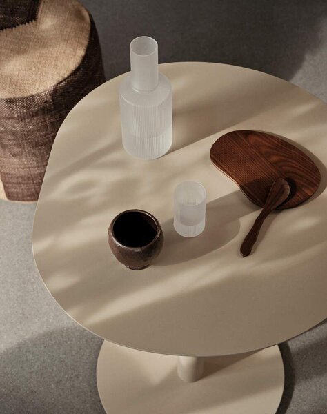 Ferm Living Poháre Ripple Verrines set 4ks, frosted