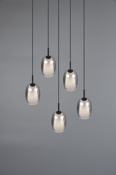 Trio SELECT T317530554 závesné stropné svietidlo BARRET E14
