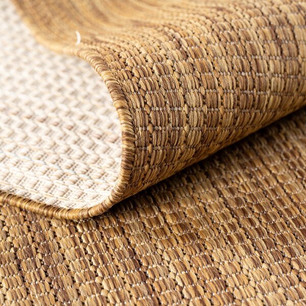 Hnedý vnútorný a vonkajší koberec 80x150 cm Mira 1450 – Ayyildiz Carpets
