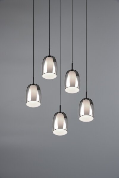 Trio SELECT T317530554 závesné stropné svietidlo BARRET E14