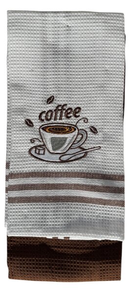 Sendia Textil Kuchynské utierky 2 Set CAFFINO