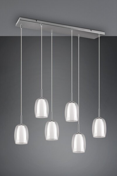 Trio SELECT T317500606 závesné stropné svietidlo BARRET E14