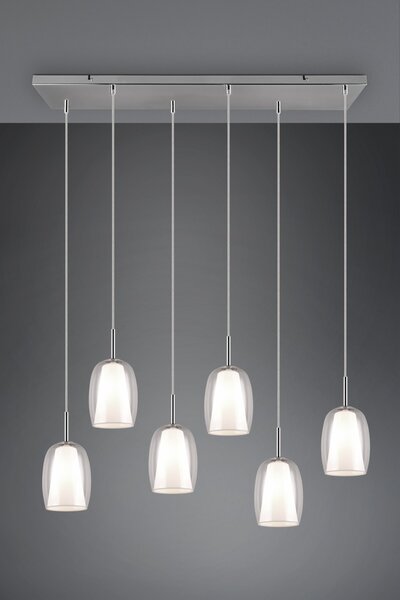 Trio SELECT T317500606 závesné stropné svietidlo BARRET E14