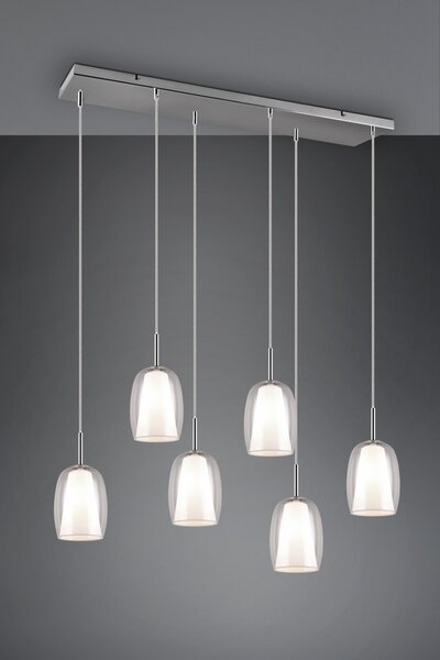 Trio SELECT T317500606 závesné stropné svietidlo BARRET E14
