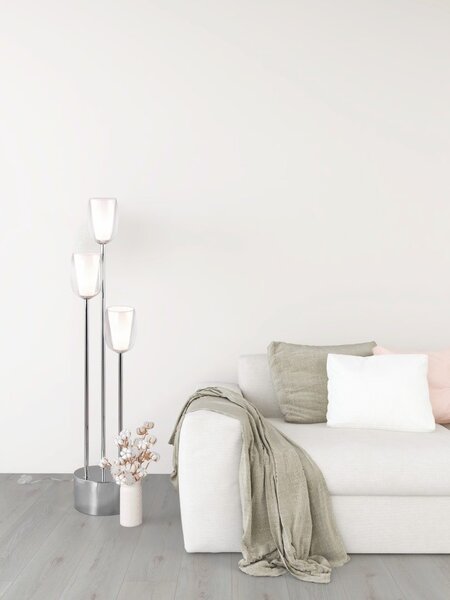 Trio SELECT T417500306 stojacia lampa BARRET E14
