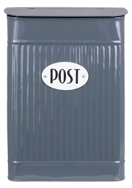 Plechová poštovní schránka Hugo Blue