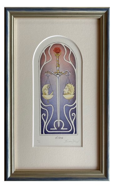 Jelenová Františka - Libra | 21.9x34.9