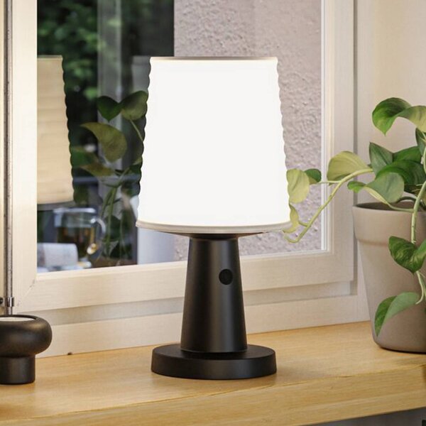 Ilanga Solárny článok Lampa Anthracite - Paulmann, Čierna, Plast, Moderný, Stojacie svietidlo