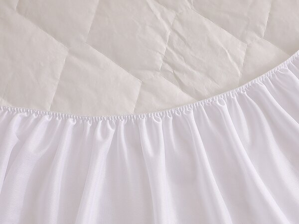 XPOSE® Prešívaný chránič matraca Exclusive - biely 80x160 cm