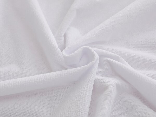 XPOSE® Froté chránič matraca Exclusive - biely 70x140 cm