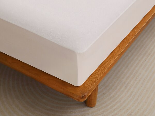 XPOSE® Froté chránič matraca Exclusive - biely 70x140 cm