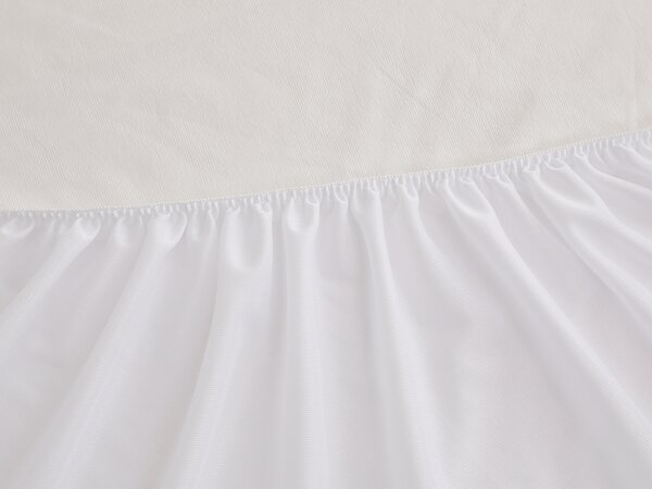 XPOSE® Froté chránič matraca Exclusive - biely 70x140 cm