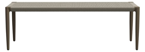 Tribu Lavica bez opierky Nagomi, Tribu, rám hliník, 130x44x44 cm, farba linen/linen, bez sedákov