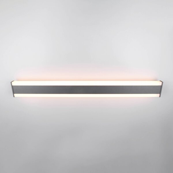 Trio Lighting LED vonkajšie nástenné svietidlo DAWSON, 100 cm antracitová IP54 hore/dole, Čierna, Hliník, Moderný, Nástenné svietidlo