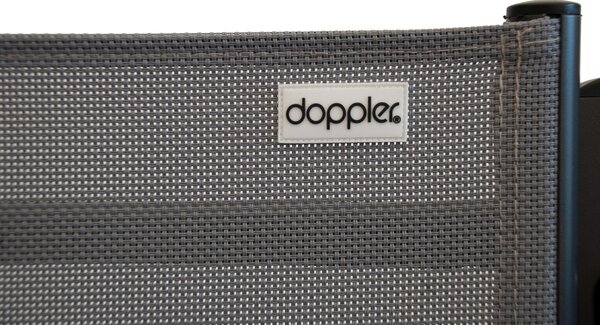 Doppler ACTIVE relaxačné záhradné kreslo antracit/sivá Doppler