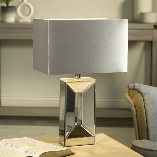 Searchlight EU16110 - Stolná lampa MEGAN 1xE27/60W/230V