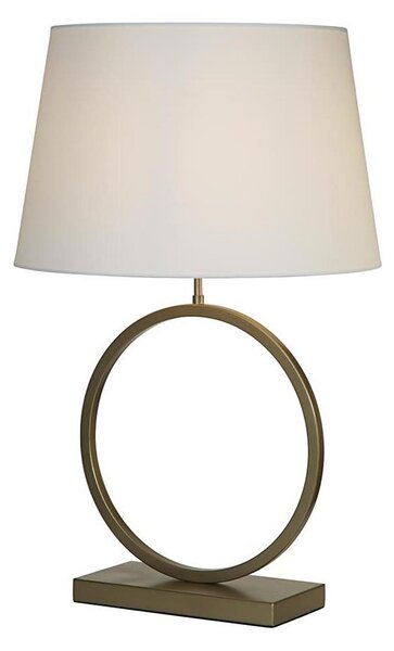 Searchlight EU93102WH - Stolná lampa ELEGANT 1xE27/60W/230V biela