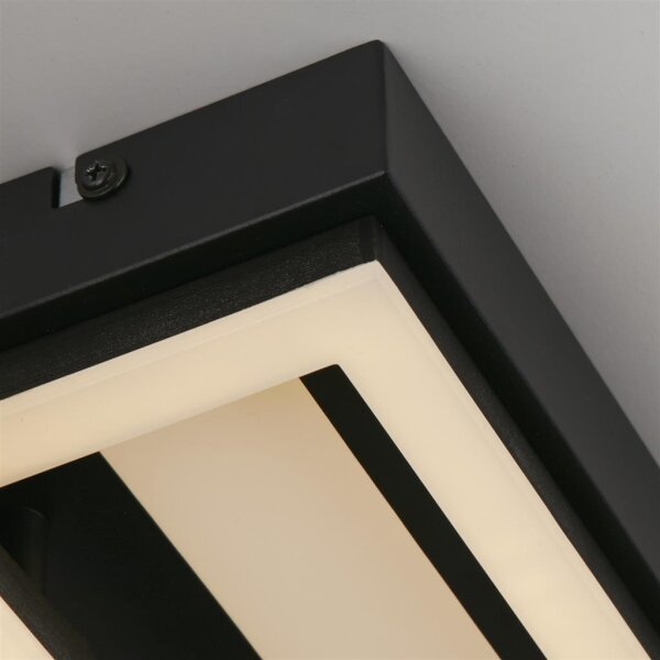 Searchlight 55624BK - LED stmievateľné stropné svietidlo OVALOID LED/40W/230V 3000K 30x75 cm