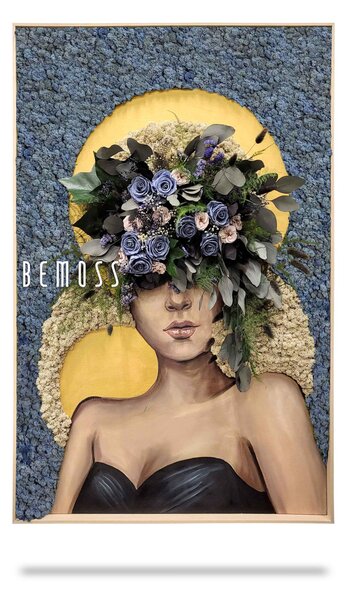 Femme MARINE - 75 x 115 cm