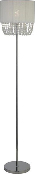 Searchlight EU62618CC - Stojacia lampa BELLANO 1xE27/60W/230V