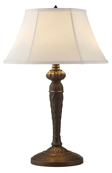 Searchlight EU46092WH - Stolná lampa AMY 1xE27/60W/230V