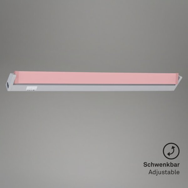 Brilo - LED podskrinkové svietidlo LED/6W/230V 2700/4000/6500K 54,5 cm strieborné
