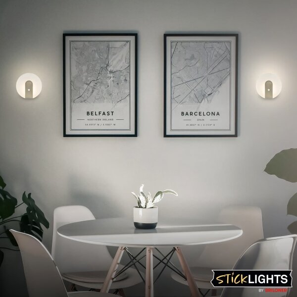 Briloner 3889012 - LED dobíjateľné nástenné svietidlo so senzorom TARO LED/2,5W/5V 1800 mAh matné