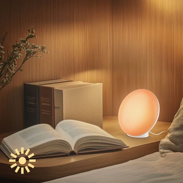 Brilo - LED RGBIC Stmievateľná stolná lampa TARA LED/6W/230V 3000-6500K biela + DO