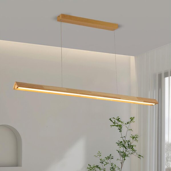 Brilagi - LED luster na lanku UMEA WOOD LED/30W/230V 120 cm drevo