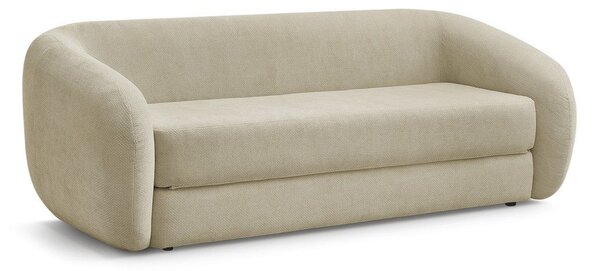 Taupe ženilková rozkladacia pohovka 228 cm Neyo – Bobochic Paris