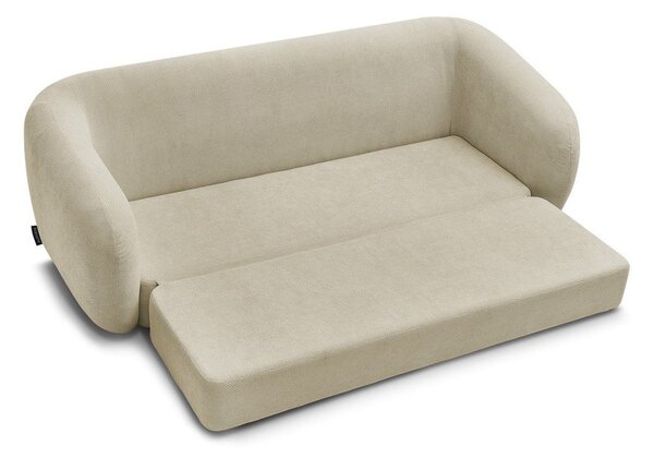 Taupe ženilková rozkladacia pohovka 228 cm Neyo – Bobochic Paris