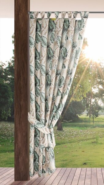 Dekorstudio Záhradný záves s potlačou GARDEN 7 na putkách Rozmer závesu: 155x240cm