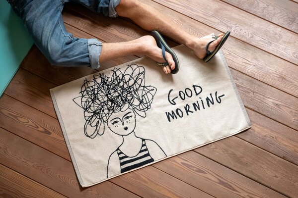 Kúpeľňová podložka Good Morning 50 × 80 cm