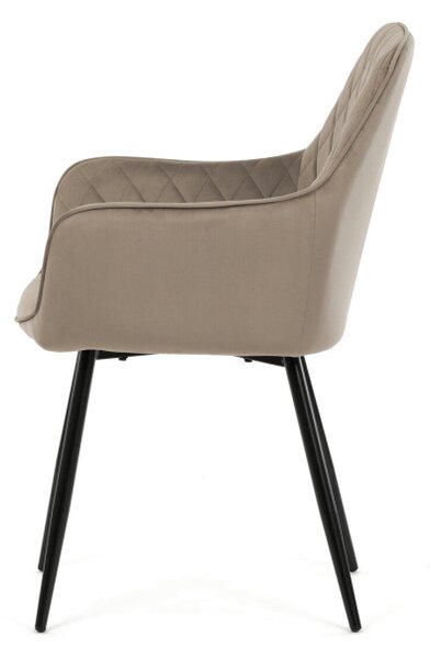 Jedálenská stolička béžová DCH-215 CAP4